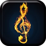 music live wallpaper android application logo